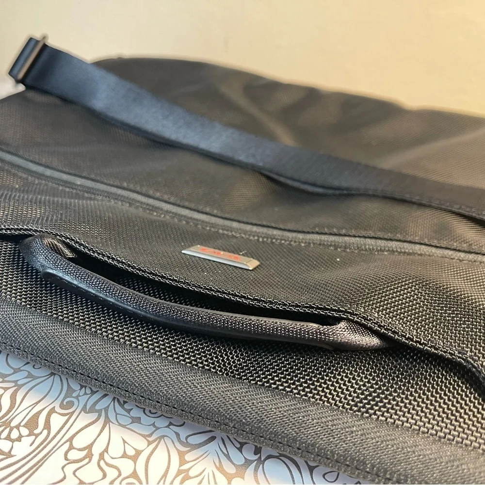 TUMI Black Padded Laptop Bag